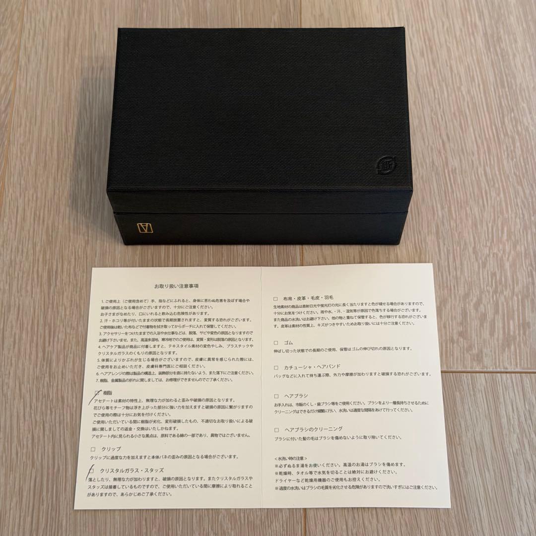 ALEXANDRE DE PARIS リボンヘアアクセサリー