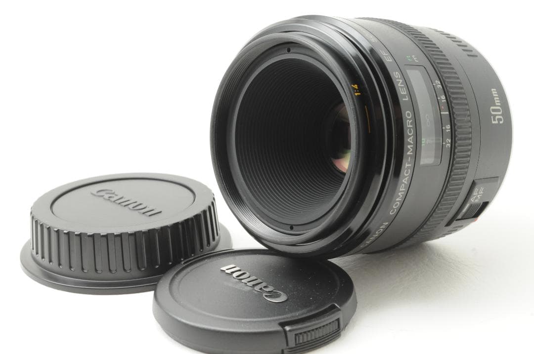 美品_CANON キヤノン COMPACT-MACRO EF 50mm F2.5