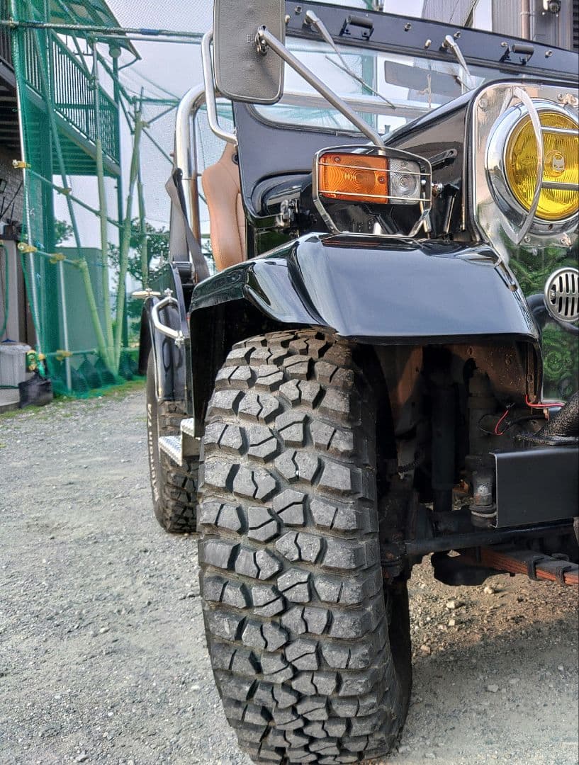 三菱ジープ　オーバーフェンダー