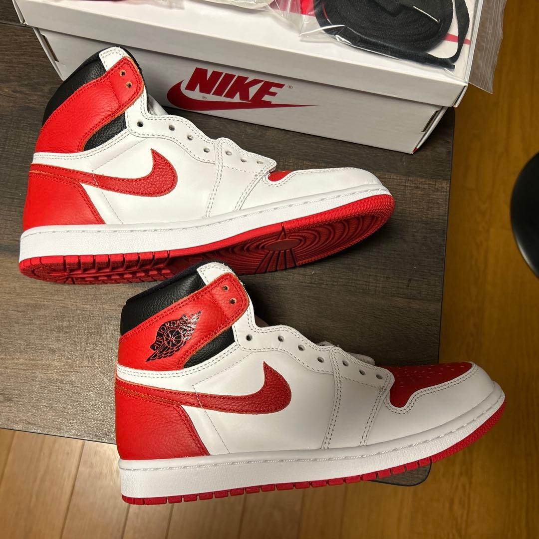 あ*ー様 air jordan 1 high og heritage 26cm