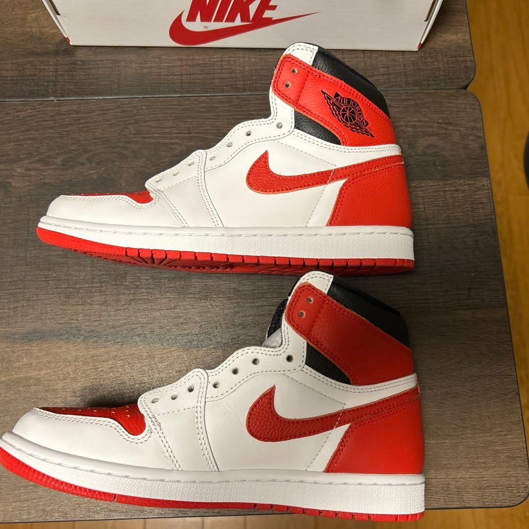 あ*ー様 air jordan 1 high og heritage 26cm