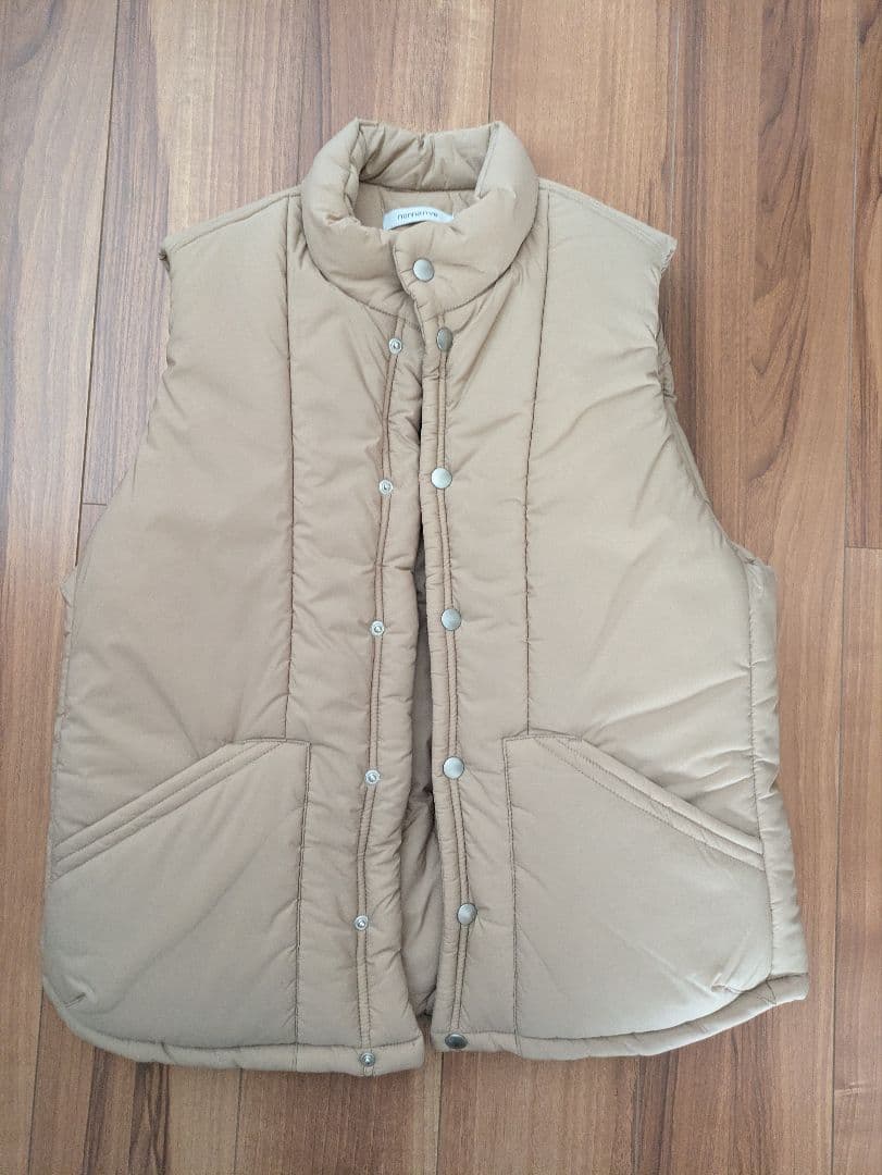 nonnative PUFVEST NYLON　サイズ１　ベージュ