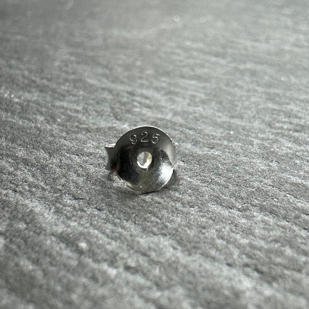 シルバー925 silver パイプモチーフフープピアス/軽研磨仕上げ