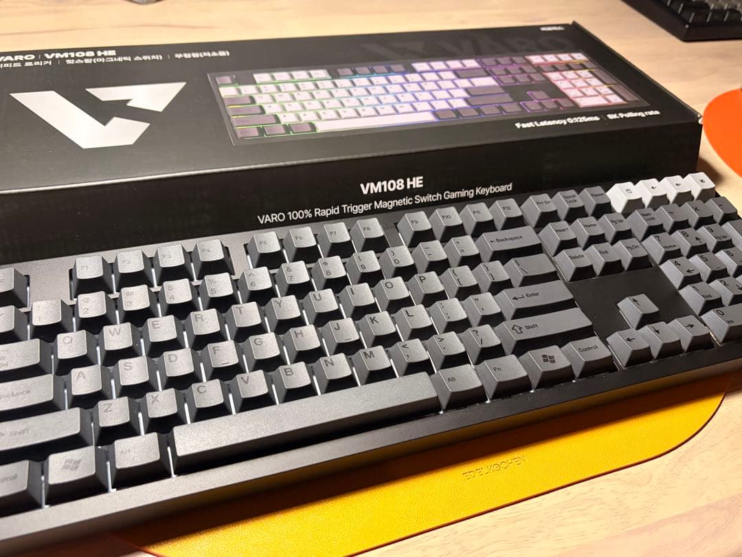 Varo VM108 HE (無接点マグネティック)キーボード