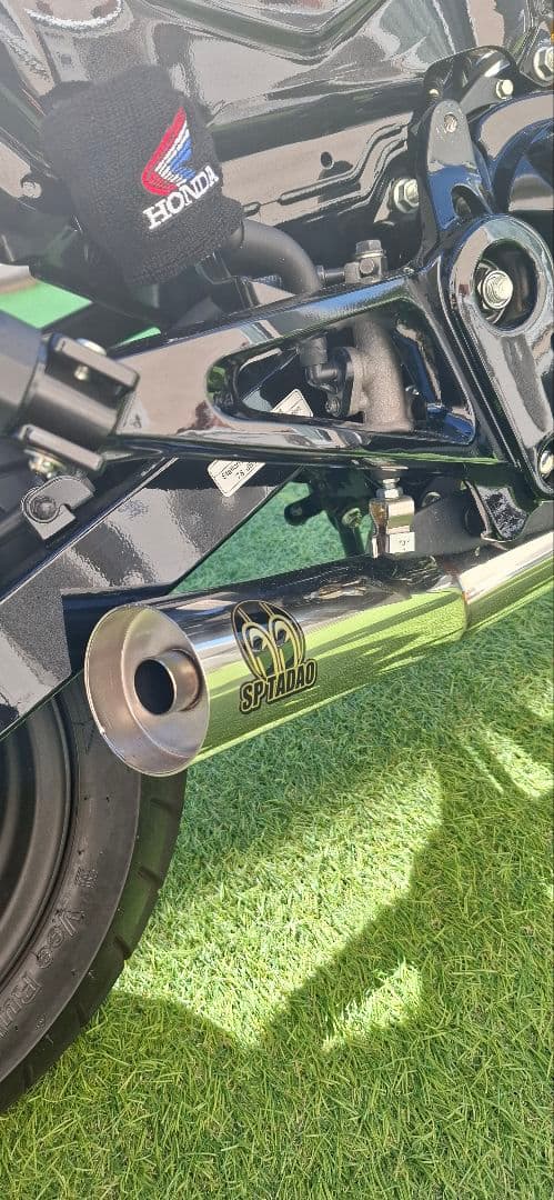 SP忠男 ステンレス マフラー ダックス125用 PURESHORT ショート