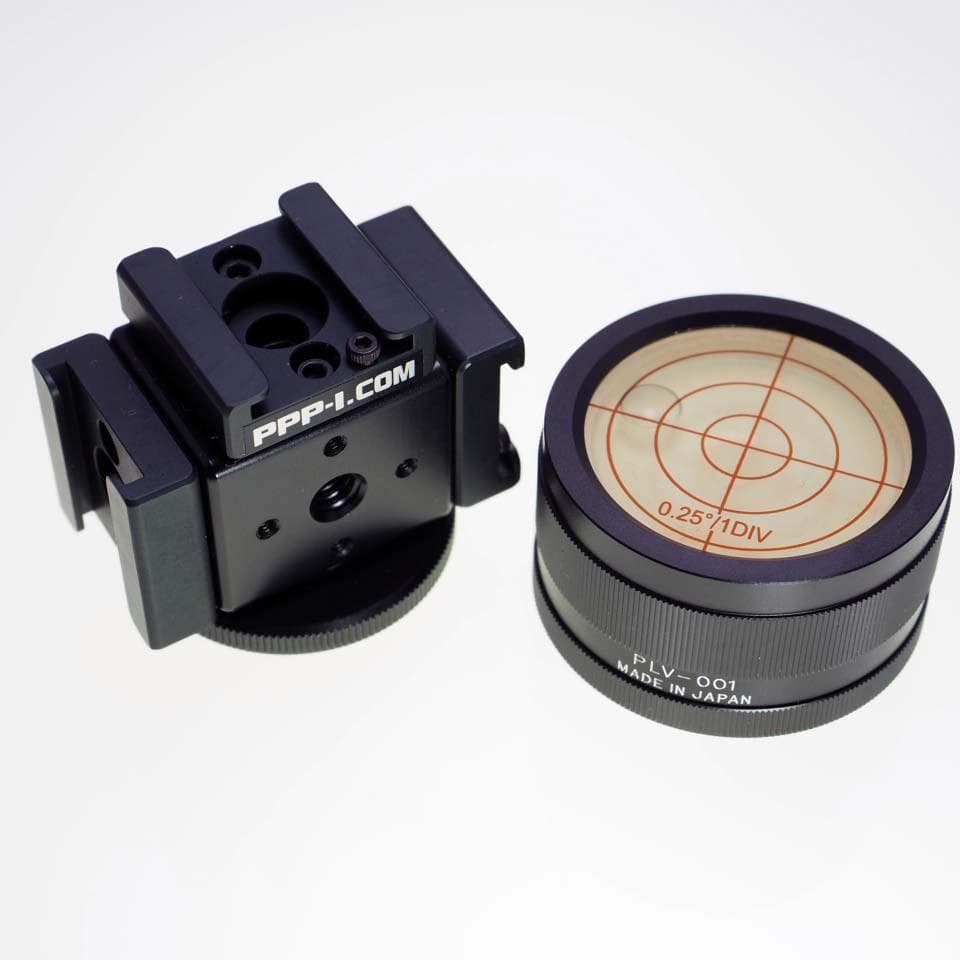 【超絶高精度】カメラ用精密水準器　PLV-001