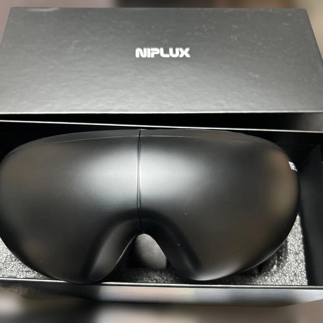 NIPLUX EMS Eye マッサージャー ブラック