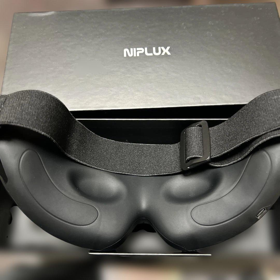 NIPLUX EMS Eye マッサージャー ブラック
