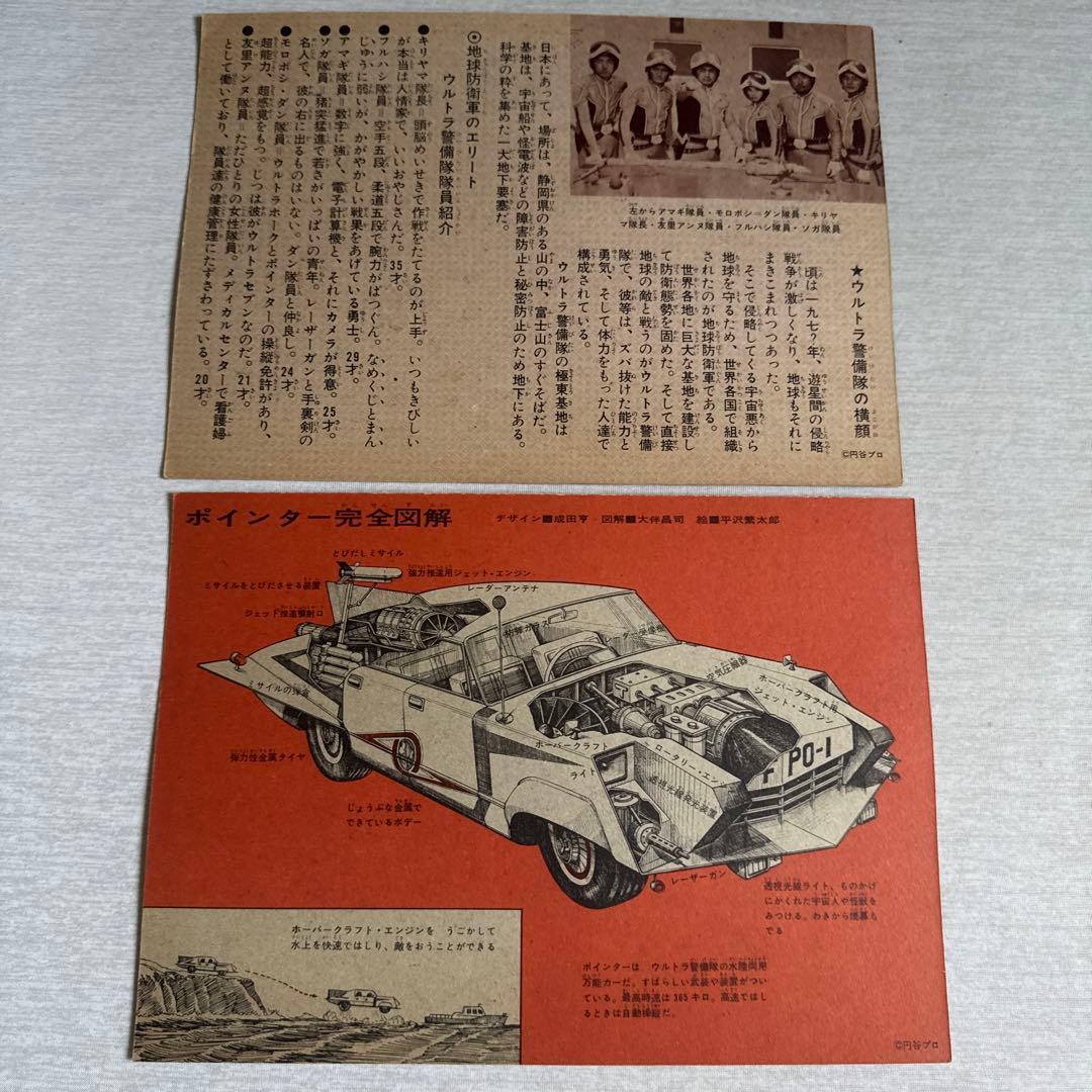 ウルトラセブン 朝日ソノラマ　ソノシート（カード➕ソノシート）