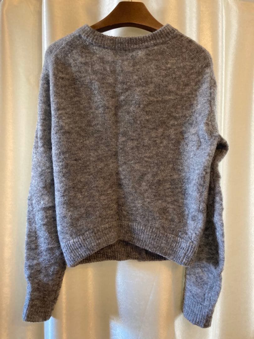 Acne Studios クロップド ショート丈 カーディガン モヘア XS