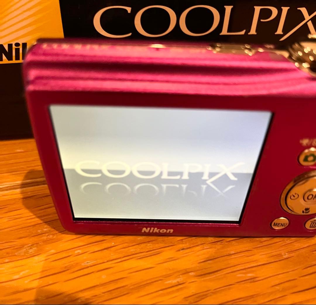 Nikon COOLPIX S220 デジタルカメラ ピンク