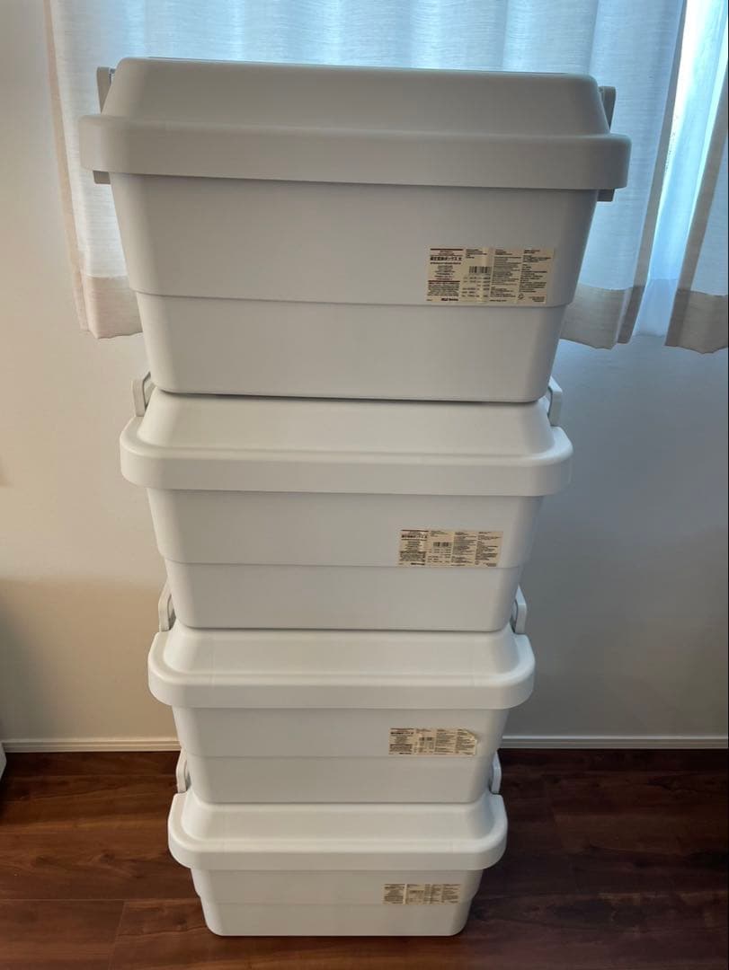 無印良品⭐︎頑丈ボックス⭐︎収納ケース⭐︎４個セット