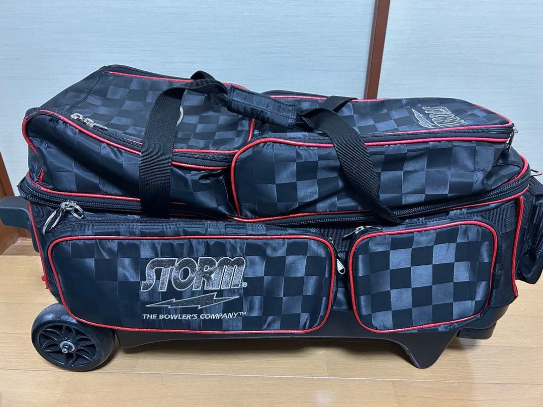 STORM ボウリング用バッグ チェック柄3個入り