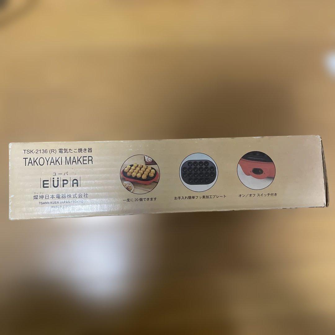 EÜPA TSK-2136(R) たこ焼き器　100v 600w
