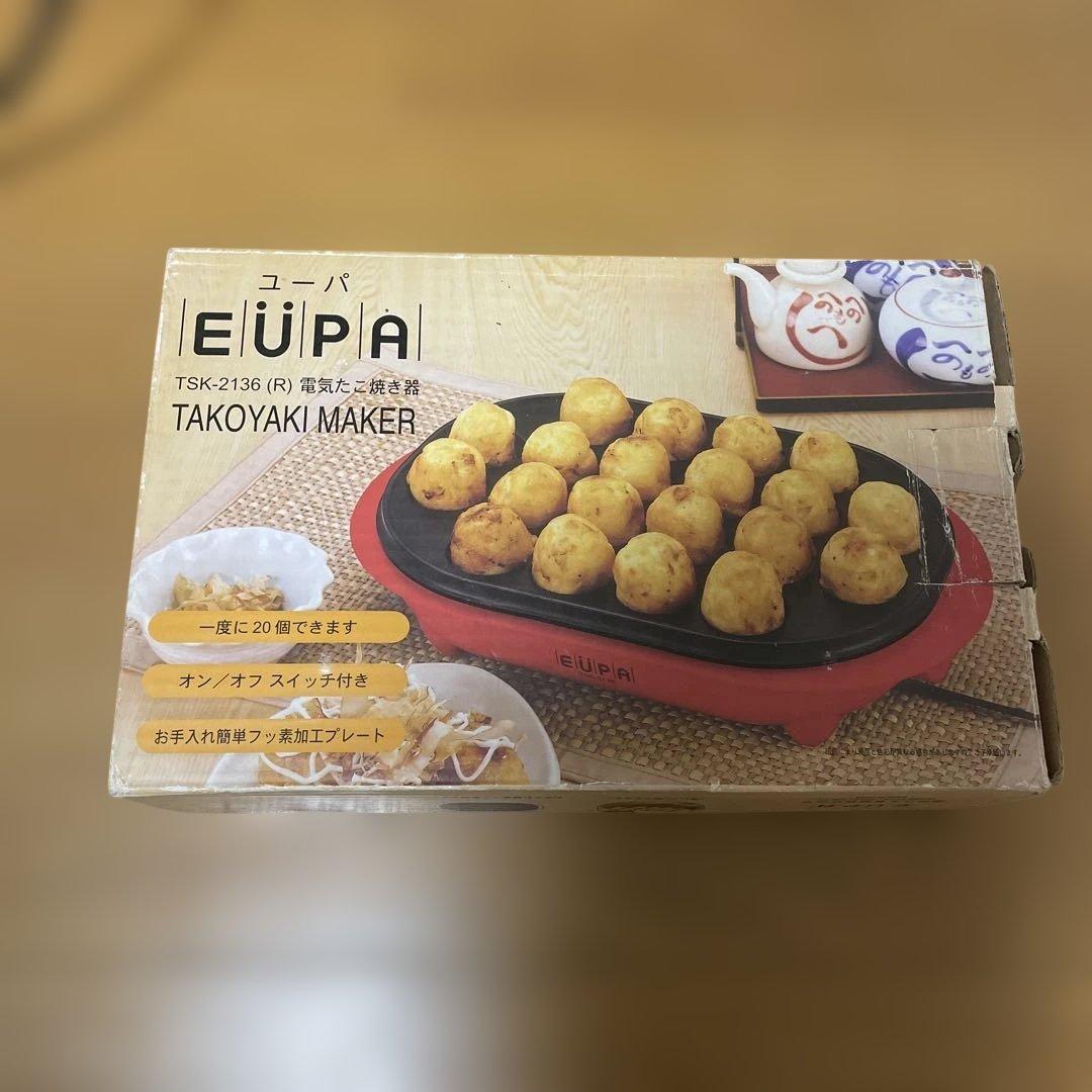 EÜPA TSK-2136(R) たこ焼き器　100v 600w