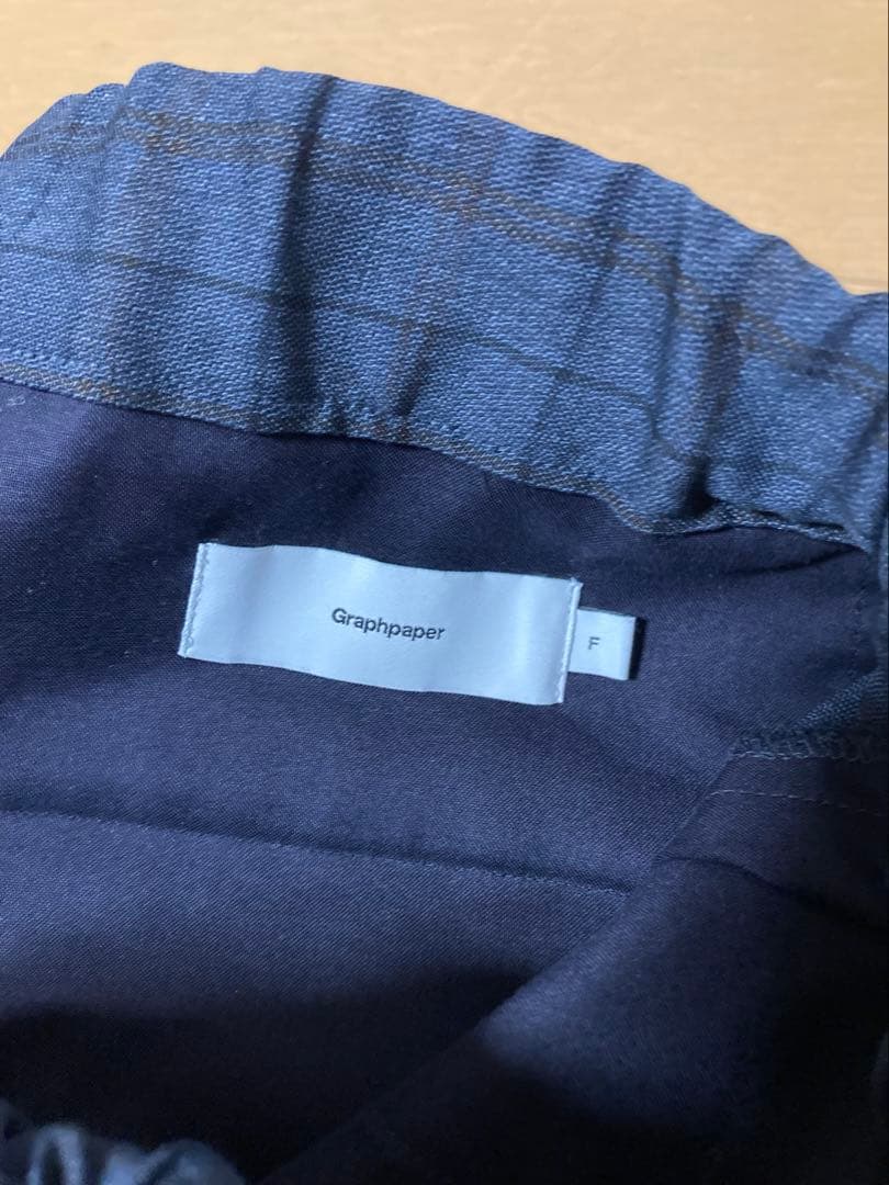 Graphpaper グラフペーパー シェフパンツ　ロロピアーナSUPER130
