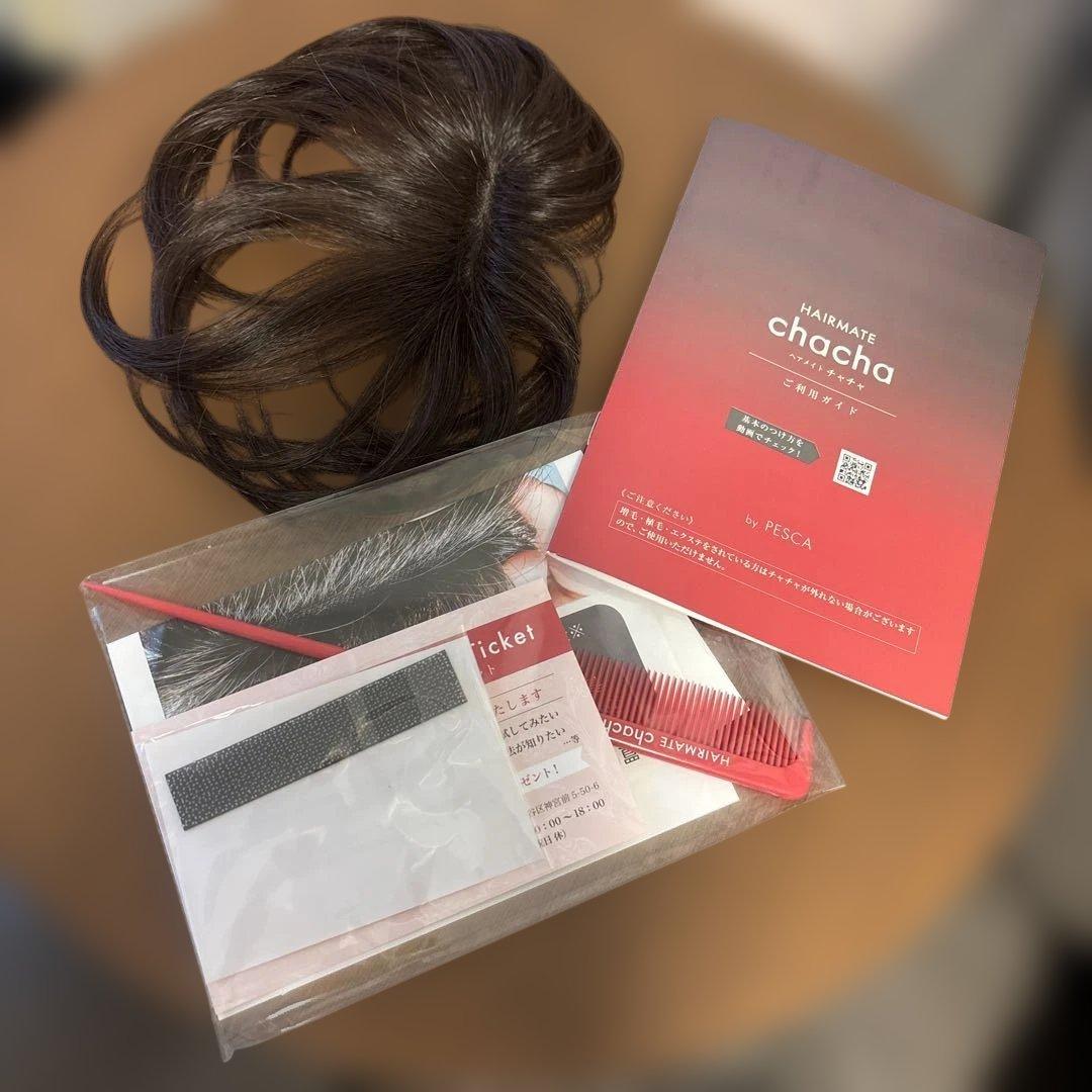 ペスカ ヘアメイト チャチャ ショート　ダークブラウン