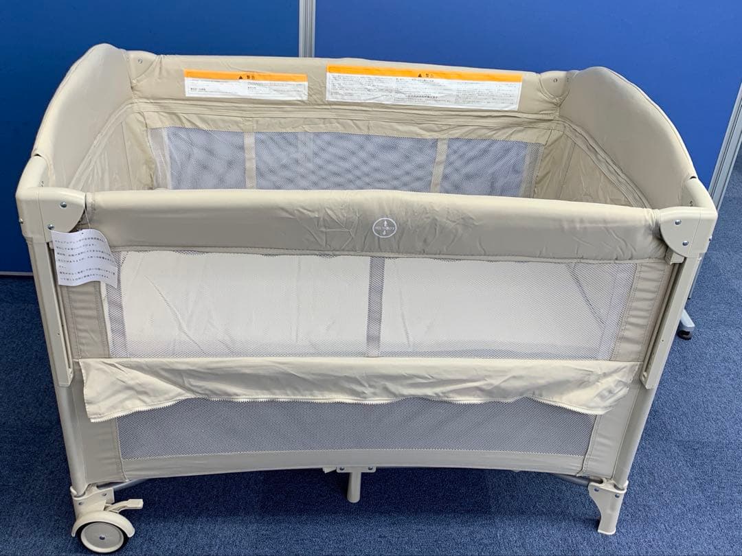 多機能ベビーベッド 折り畳み式プレイヤード 0114-0007b