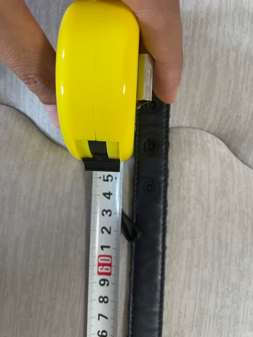 最終値下げ！Dior ロゴバックル ベルト ブラック/ゴールド