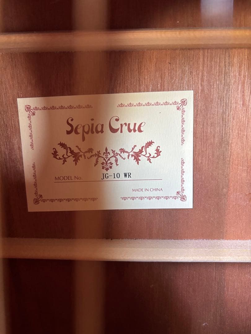 美品⟡.*Sepia Crueアコースティックギター ケース付き【中古品】