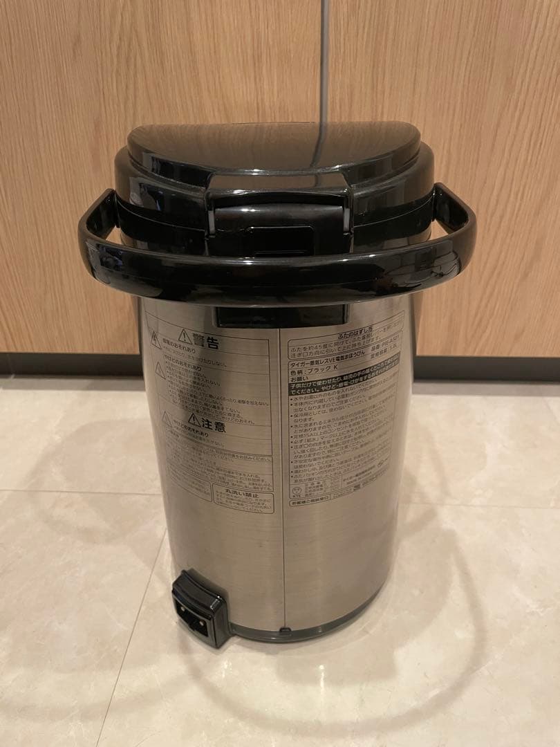 タイガー魔法瓶 5L ブラック PIE-A501K 電気ポット 大容量 ブラック