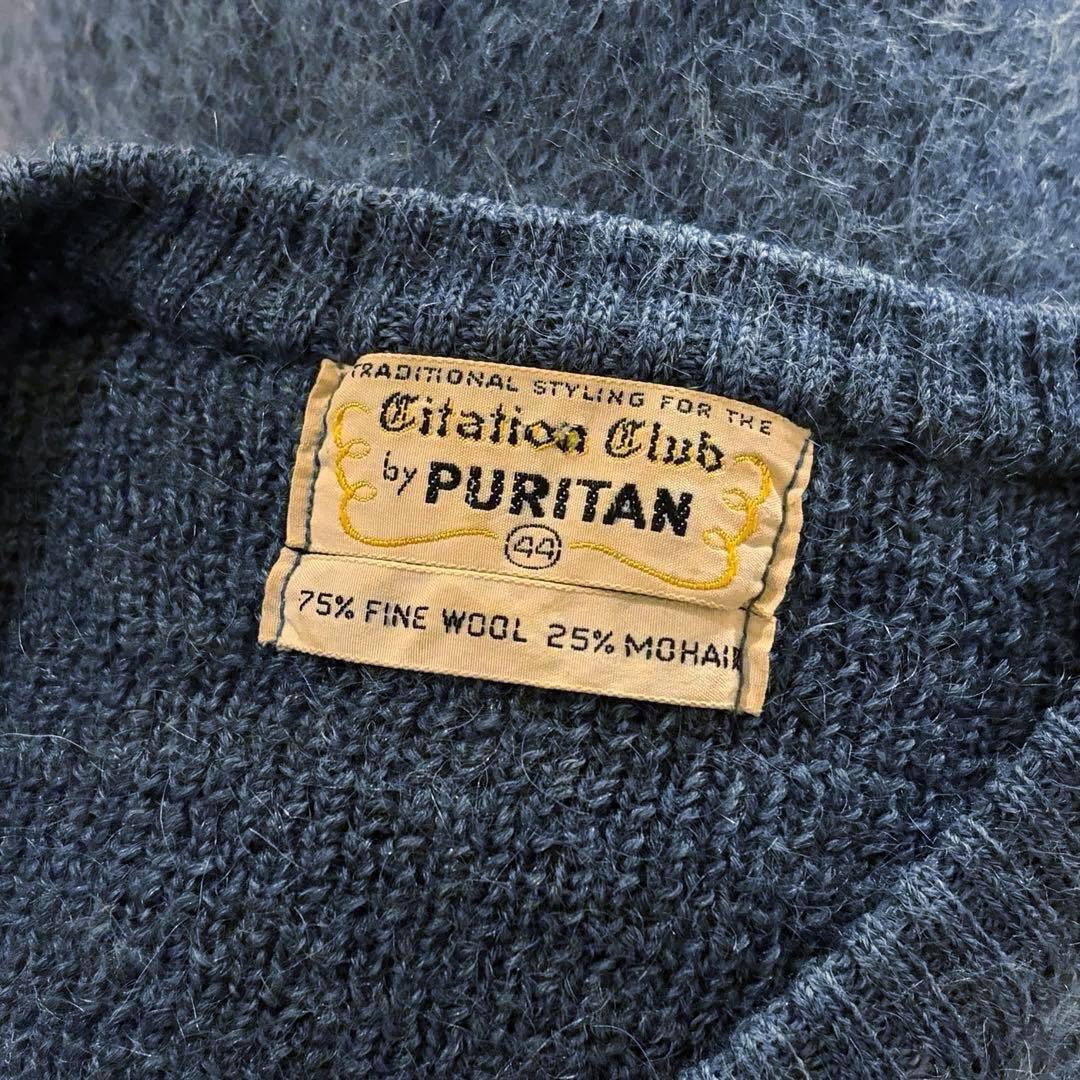 60s Puritan ピューリタン モヘアニット USA製 Vintage
