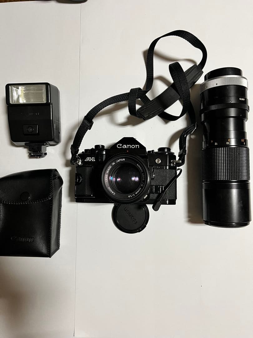 Canon A-1 フィルムカメラ レンズ付き