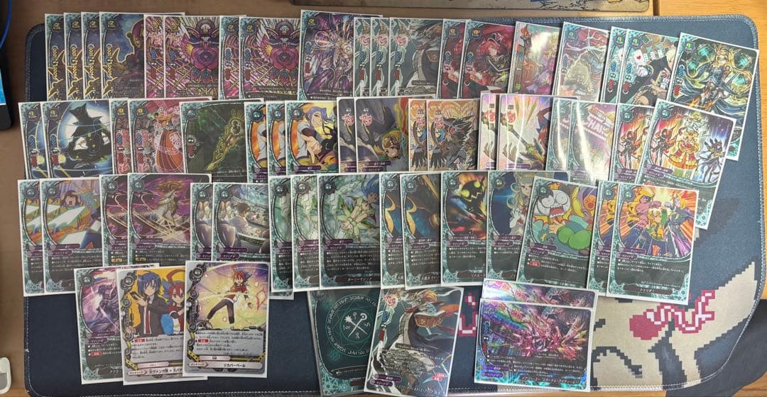 バディファイト　魔術師ガチデッキ　スリーブ付き