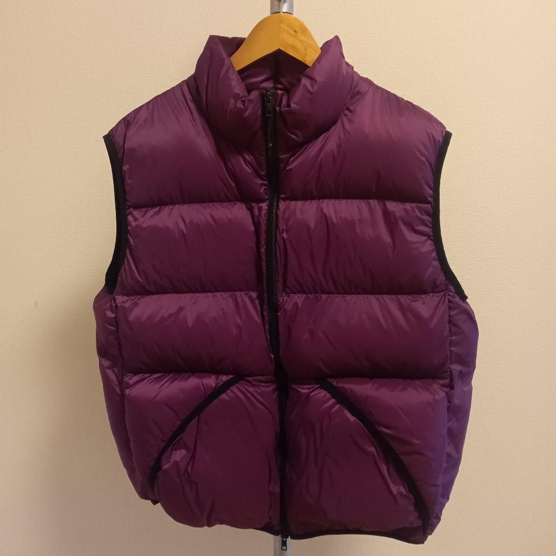☆【新品未使用】relume×TAION別注ダウンベスト パープル Lサイズ☆