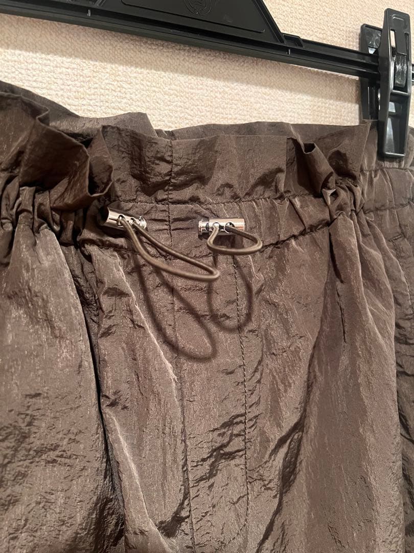 OMMO バルーンギャザーパンツ　un3d