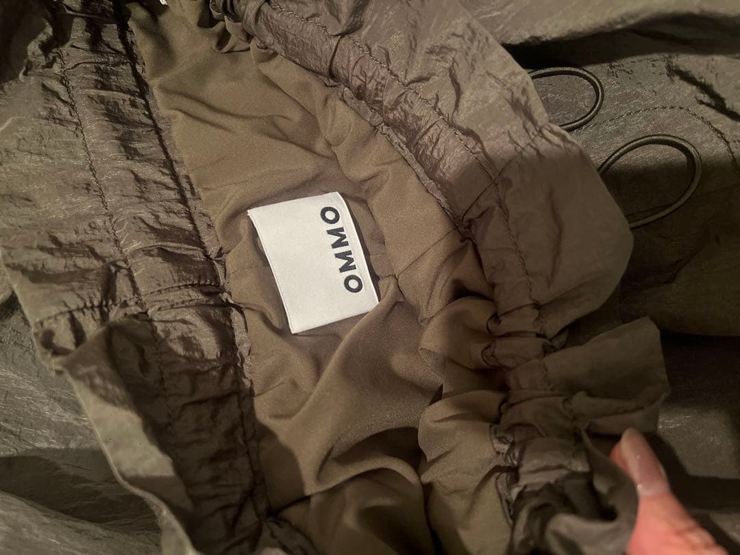 OMMO バルーンギャザーパンツ　un3d