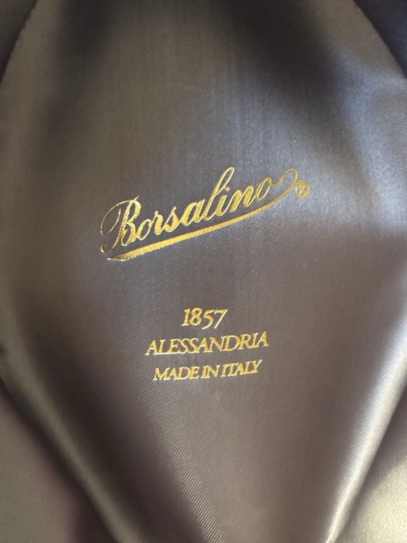 ボルサリーノ Borsalino　アレッサンドリア スモールブリムハット　帽子