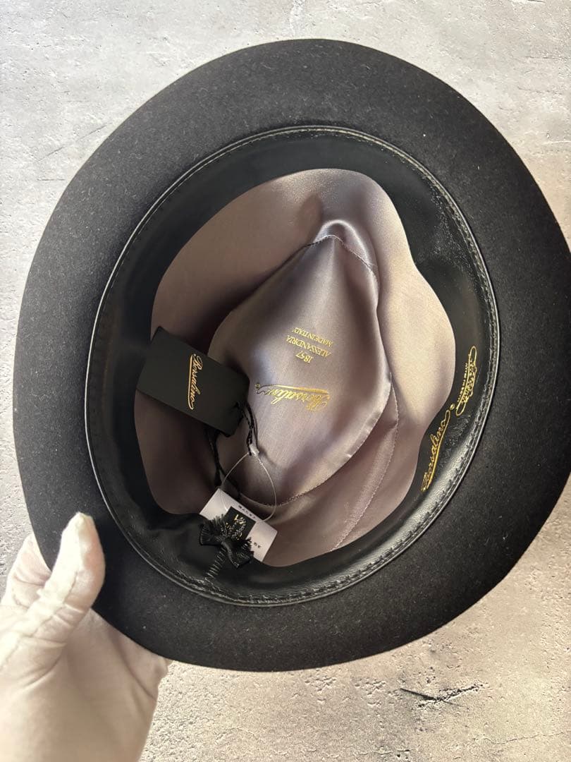 ボルサリーノ Borsalino　アレッサンドリア スモールブリムハット　帽子