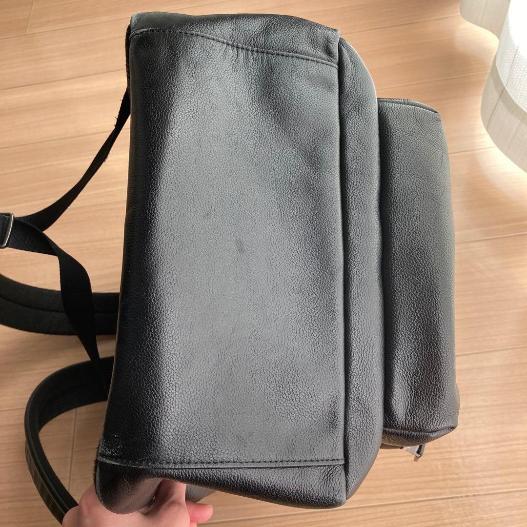 COACH　ヒューストン　バックパック　シボレザー　黒