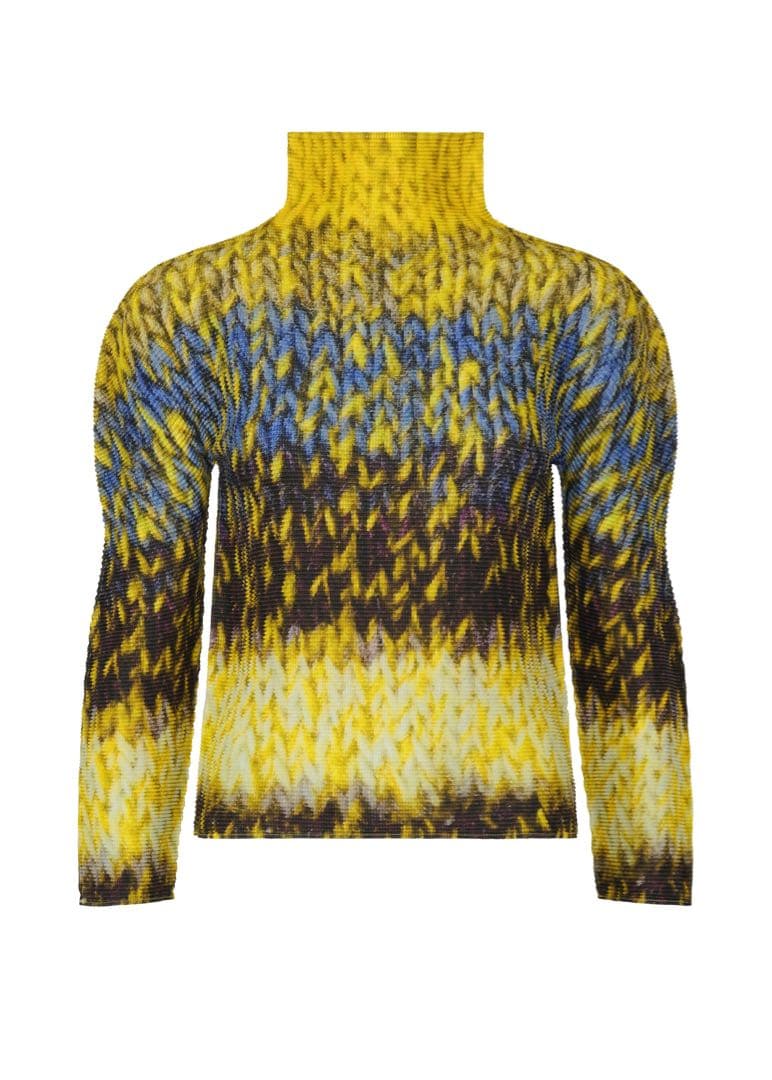 me ISSEY MIYAKE MIX YARN KNIT ミーイッセイミヤケ