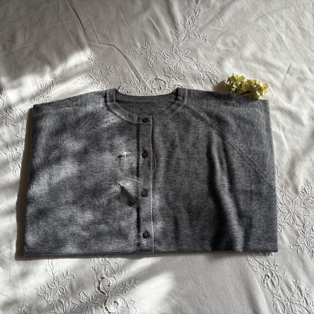 ꕤ新品ꕤ北欧暮らしの道具店 / コーデがまとまるカーディガン①グレー