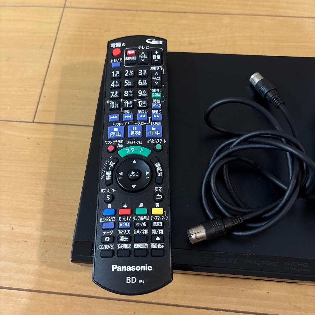 【動作確認済】Panasonic DMR-BWT660 リモコン付き!