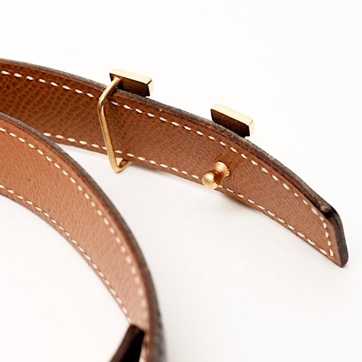 ✨保管未使用✨HERMES エルメス ミニHベルト ⚪︎Z刻印 85cm布袋箱付