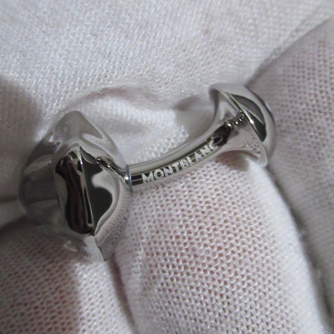 モンブラン カフス スター ホワイトクォーツ 106672