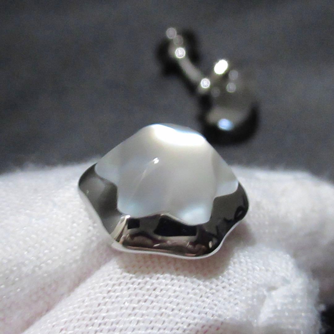 モンブラン カフス スター ホワイトクォーツ 106672