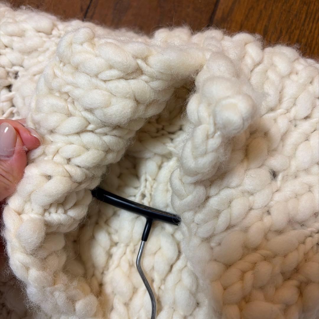 TOMORROWLAND MACPHEEハンドニットベスト