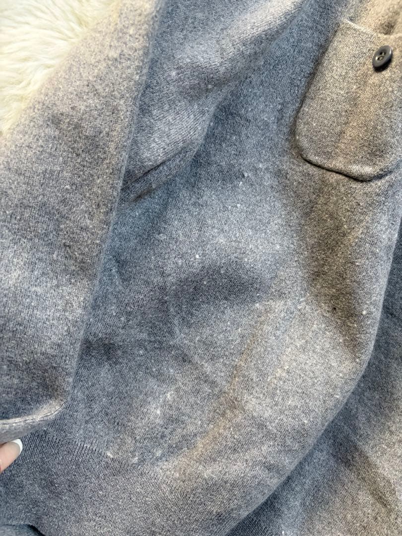 CABaNカーディガンXS グレー