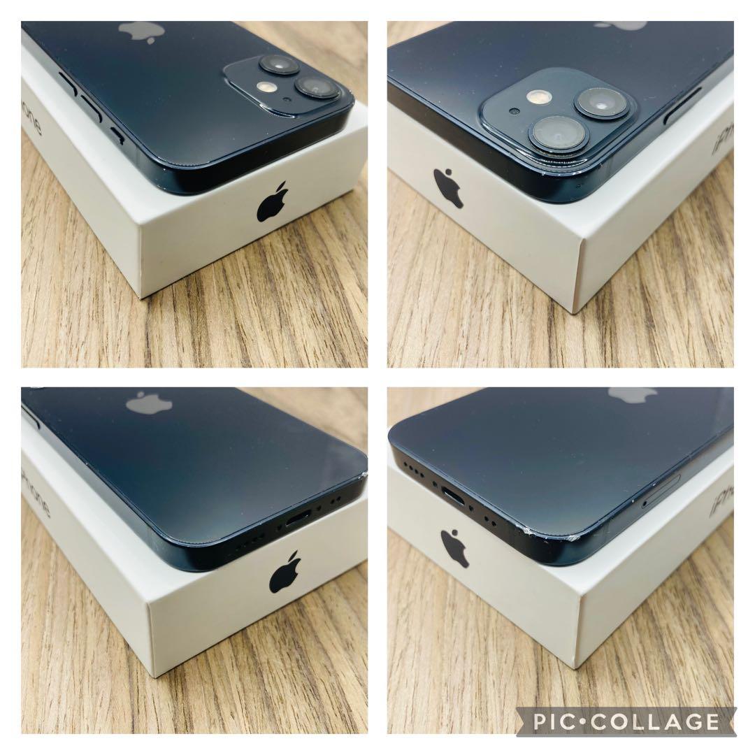 【新品バッテリー】iPhone12mini ブラック 128GB SIMフリー