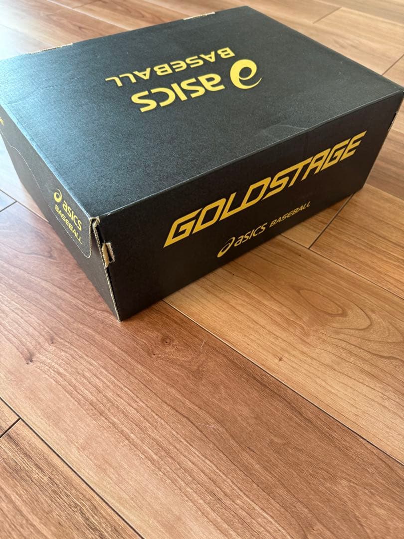 ASICS 野球用スパイク 黒/近本光司ロゴ入り　新品