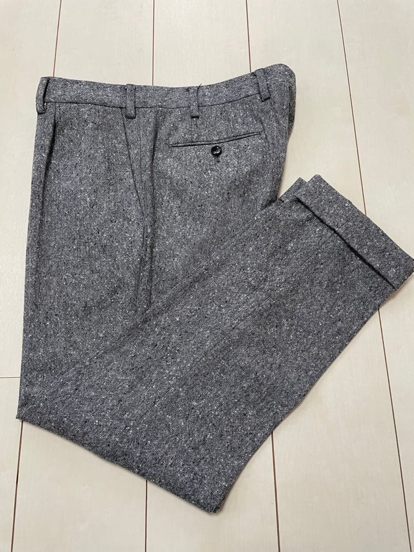 GERMANO ツイードパンツ　グレー　50