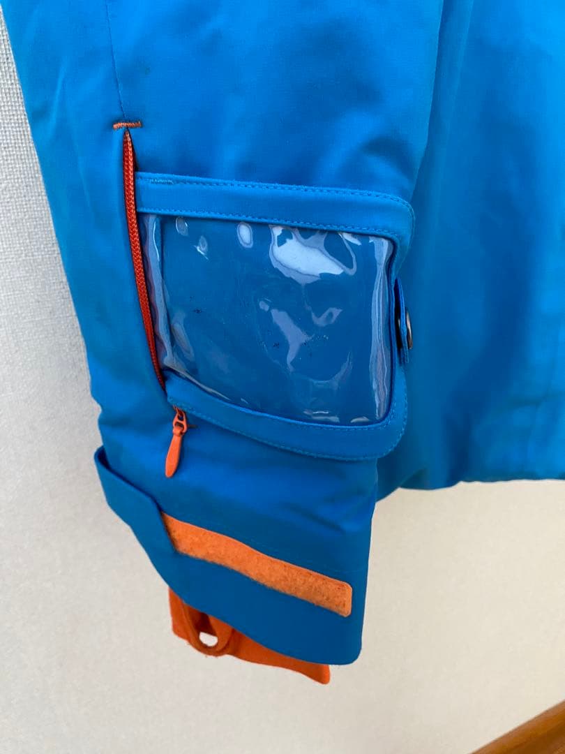 LANGE スキーウェア 青 メンズ　L サイドフルオープン