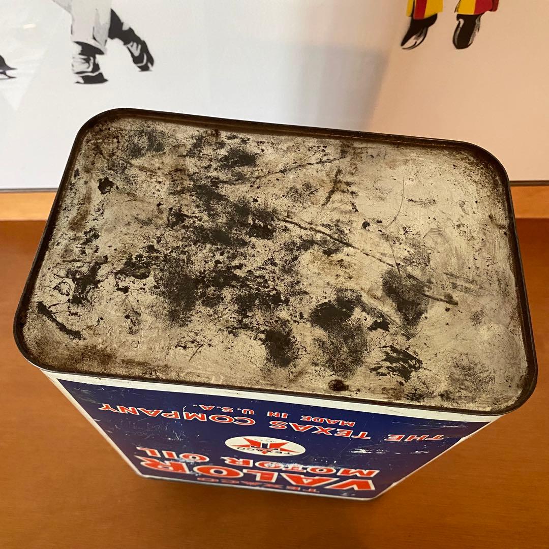 激レア　Texaco Valor Motor Oil 2ガロン缶