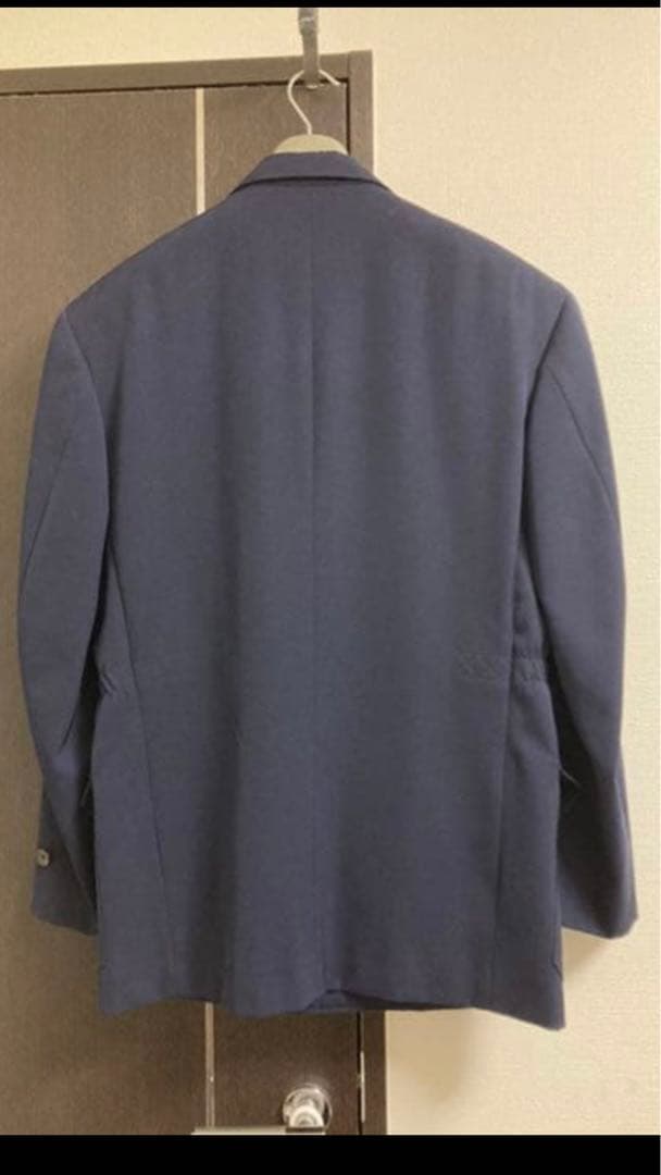 yohji yamamoto 80s セットアップ　ネイビー　ミリタリー