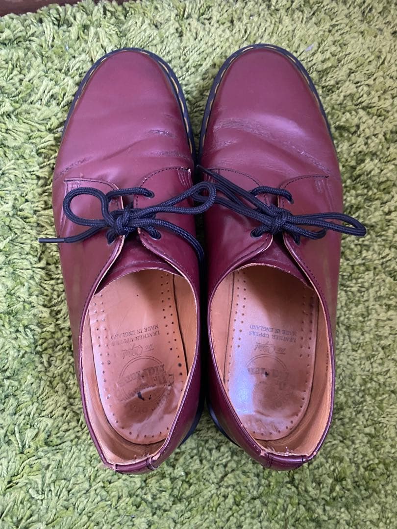 ドクターマーチン　メイドインイングランド　3ホールシューズ　イングランド製