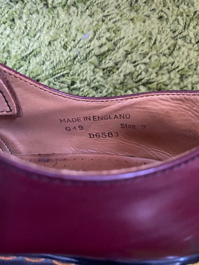 ドクターマーチン　メイドインイングランド　3ホールシューズ　イングランド製